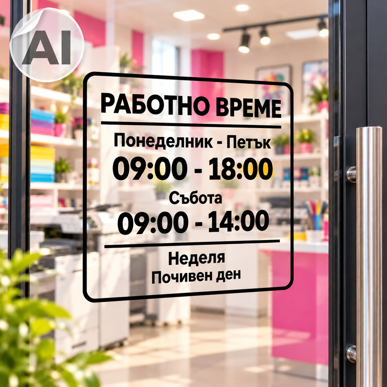 РАБОТНО ВРЕМЕ